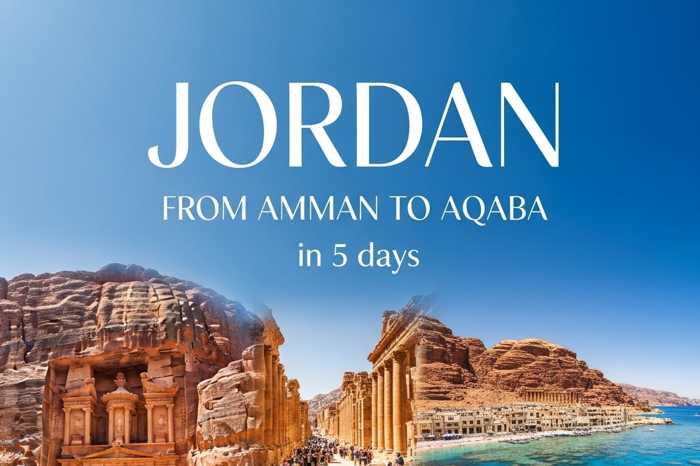 jordan from amman to aqaba in 5